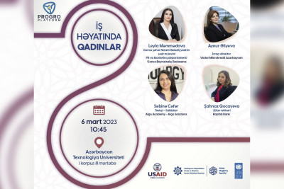“İş həyatında qadınlar” adlı tədbir təşkil olunacaq