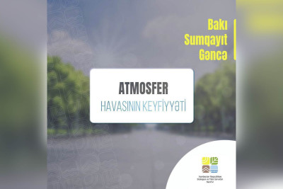 Nəqliyyatın intensiv hərəkəti havanın keyfiyyətinə təsir edib