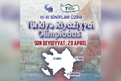 Türkiyə Riyaziyyat Olimpiadasına qeydiyyat aparılır
