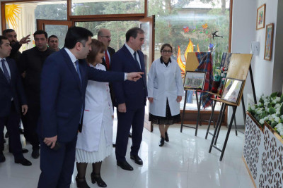 Gəncə Şəhər Psixiatriya Xəstəxanasında Novruz bayramı qeyd olunub
