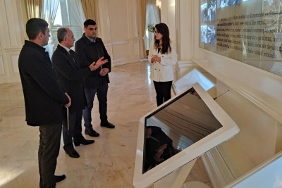 Süleyman Əliyev mədəniyyət idarələrinə baş çəkib