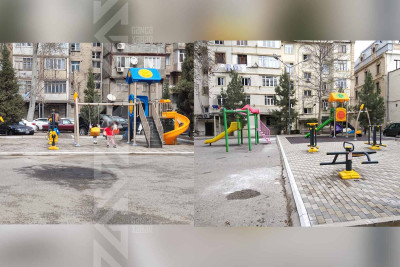 Gəncədə idman parkları salınıb
