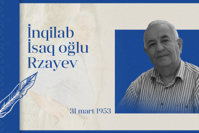 Bu gün şair, publisist İnqilab İsaqın 70 yaşı tamam olur