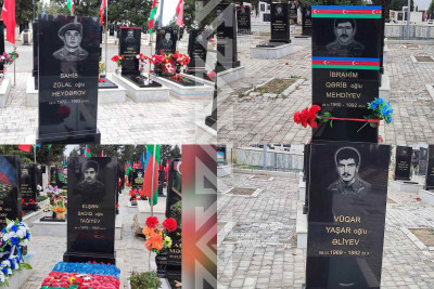 Bu gün dörd şəhidimizin mövlududur