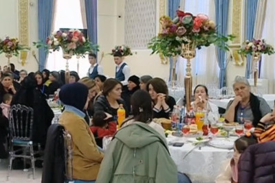 Şəhid ailələrinin xanım üzvləri üçün bayram tədbiri baş tutub