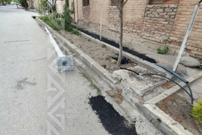 İki küçədə işıqlandırma işləri görülür
