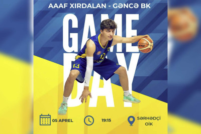 “Gəncə” BK “AAAF Xırdalan” BK ilə qarşılaşacaq