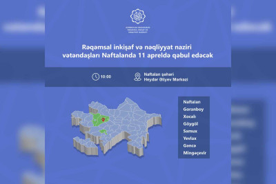 Nazir Rəşad Nəbiyevin vətəndaş qəbulunun yeni tarixi bəlli olub