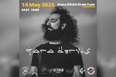 Qara Dərviş şəhərimizdə ilk dəfə konsert verəcək
