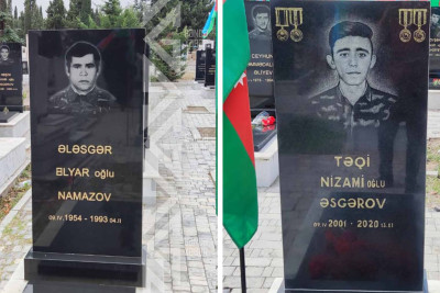 İki şəhidimizin mövlududur