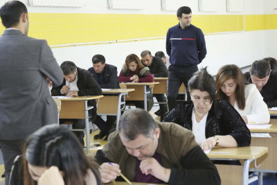 Direktorların işə qəbulu üçün imtahan keçirilib