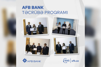 “AFB Bank” təcrübə proqramı elan edir