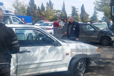 İdarəetməni itirən sürücü qəzaya səbəb olub