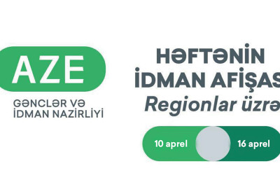 Cari həftə keçiriləcək idman tədbirlərinin cədvəli açıqlanıb