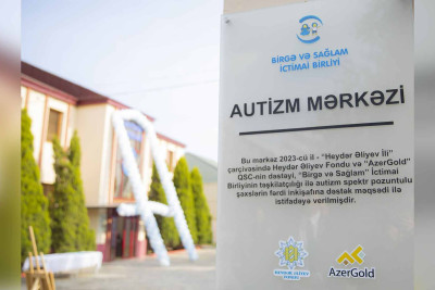 Gəncədə Autizm Mərkəzi açılıb