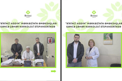 Narkoloji dispanser “Birinci addım” mərkəzi ilə əməkdaşlıq edəcək