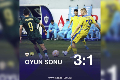 “Kəpəz” “Qarabağ”a uduzub
