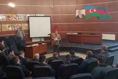 FHN-nin Regional Mərkəzində mülki müdafiə kursu baş tutub