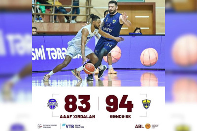 Gəncənin basketbolçuları növbəti qələbələrini qazanıblar
