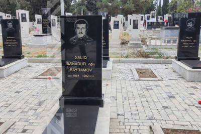 Şəhid Xaliq Bayramovun mövlududur