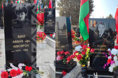 Şəhid Sədi Nəcəfov və Elşən Dünyamalıyevin mövlud günüdür