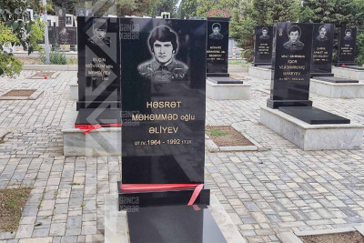 Şəhid Həsrət Əliyevin mövlududur