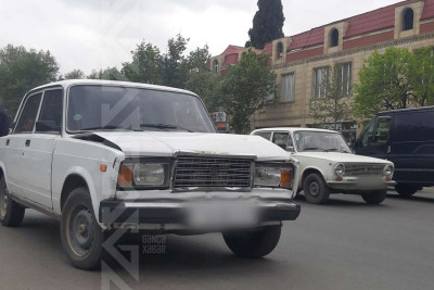 Ara məsafəsi saxlamayan sürücü qəza törədib