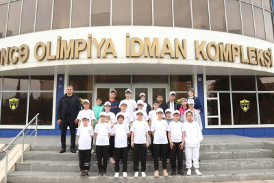 Gəncədə uşaq evinin sakinləri maraqlı gün keçiriblər