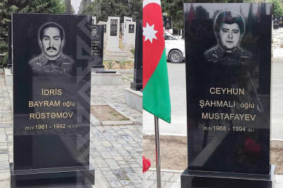 İki şəhidimizin mövlududur