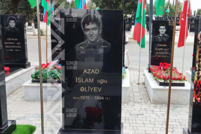 Şəhid Azad Əliyevin doğum günüdür