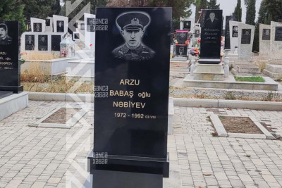 Şəhid Arzu Nəbiyevin mövlududur