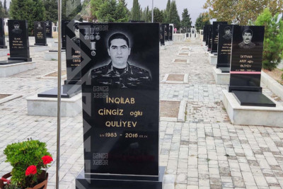 Şəhid İnqilab Quliyevin mövlududur
