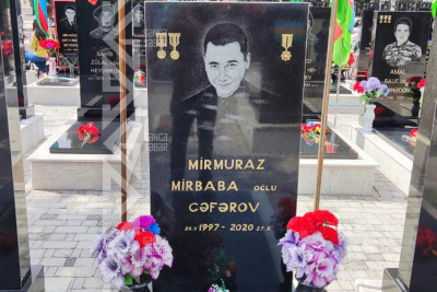 Şəhid Mirmuraz Cəfərovun mövlududur