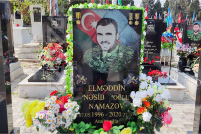 Şəhid Elməddin Namazovun mövlududur
