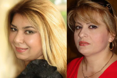 Prezident Gəncə Dövlət Dram Teatrının aktrisalarını mükafata layiq görüb