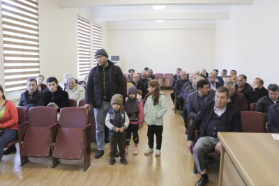 MKTİB-nin rəis müavini sakinlərlə görüşüb