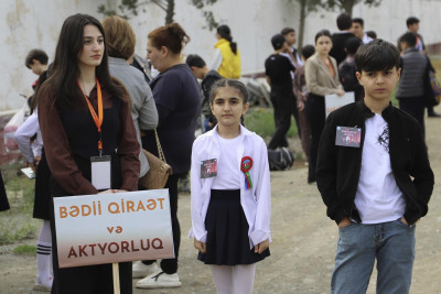 Dünya Məktəbində İncəsənət və İdman Festivalı təşkil olunub