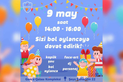 Balaca sakinlər üçün tədbir baş tutacaq