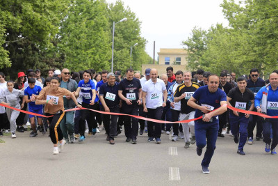 Heydər Əliyevin yubileyinə həsr olunan “Əzm Marafonu” keçirilib
