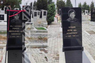 Şəhid Vüqar Hüseynov və Pərviz Səmədovun mövlududur