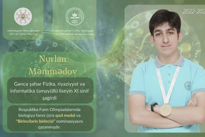 FRİTL-in daha bir şagirdi “Birincilərin birincisi” olub