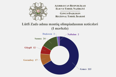 113 şagird Lütfi Zadə məntiq olimpiadasının II turuna vəsiqə qazanıb