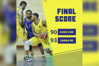 “Gəncə” BK final oyununda ikinci məğlubiyyətini yaşayıb