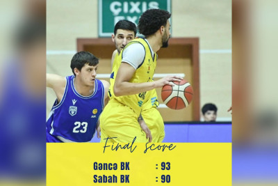 “Gəncə BK” finalda hesabı bərabərləşdirib
