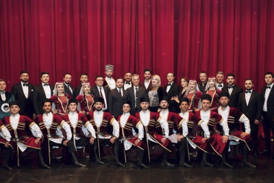 İncəsənət ustalarımız Şimali Osetiyada tədbirə qatılıblar
