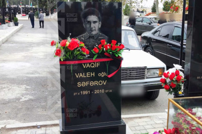 Şəhid Vaqif Səfərovun mövlududur