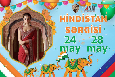 Nizami yurdu Hindistan sərgisinə ev sahibliyi edəcək