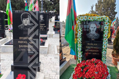 Şəhid Ruslan Hümbətov və Ərəstun Şahbazovun mövlududur