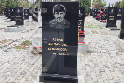Şəhid Abbas Məmmədovun mövlududur