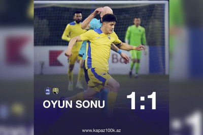 “Kəpəz” Bakı səfərindən 1 xalla dönür